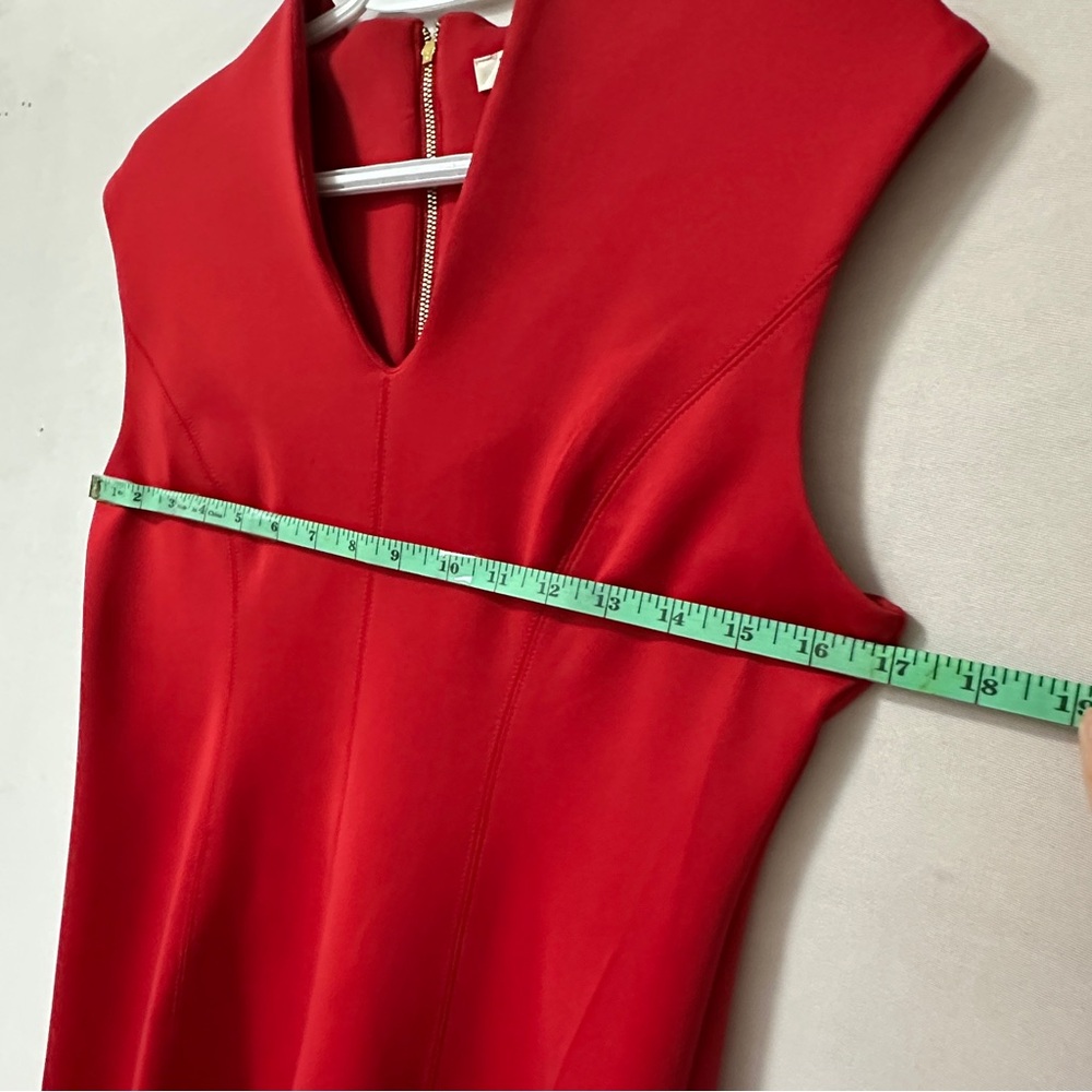Spense Vibrant Red Midi Dress - Picture 9 of 10
